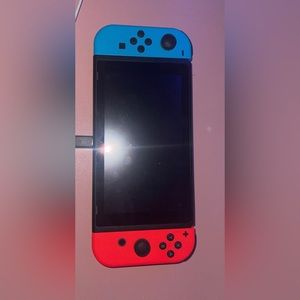 Nintendo Switch Console Only With, Charger, Case, And Two Games